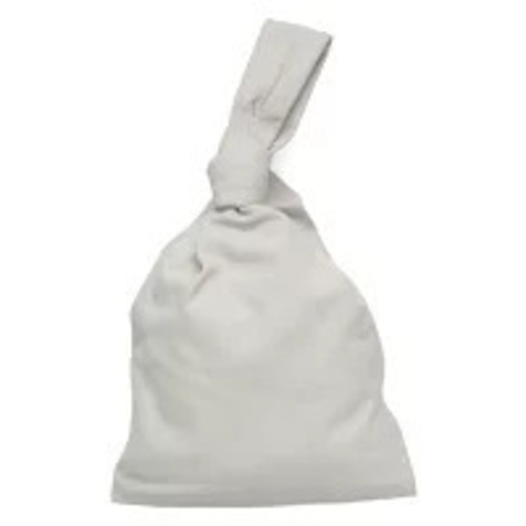 Bottega Veneta Handbags - Bottega Veneta Twist Leather Wristlet Clutch Bag White